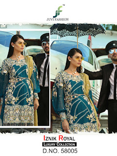 Juvi fashion Iznik Luxury collection pakistani Suits