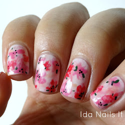 nails presents watercolor paint