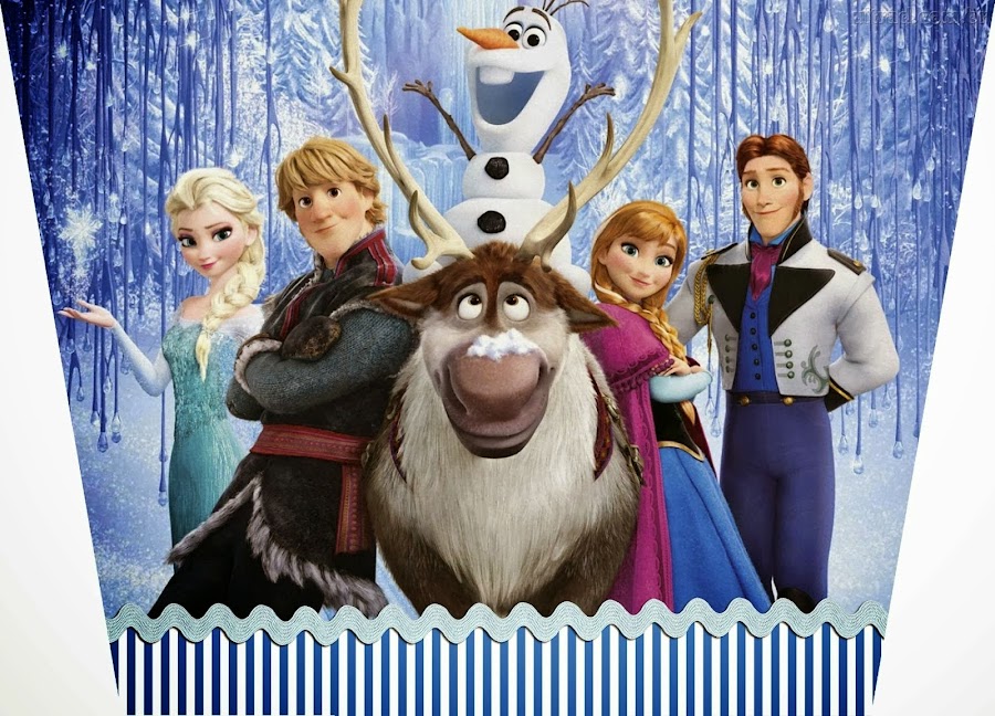 Imprimible gratis de Frozen - Fiesta de princesas