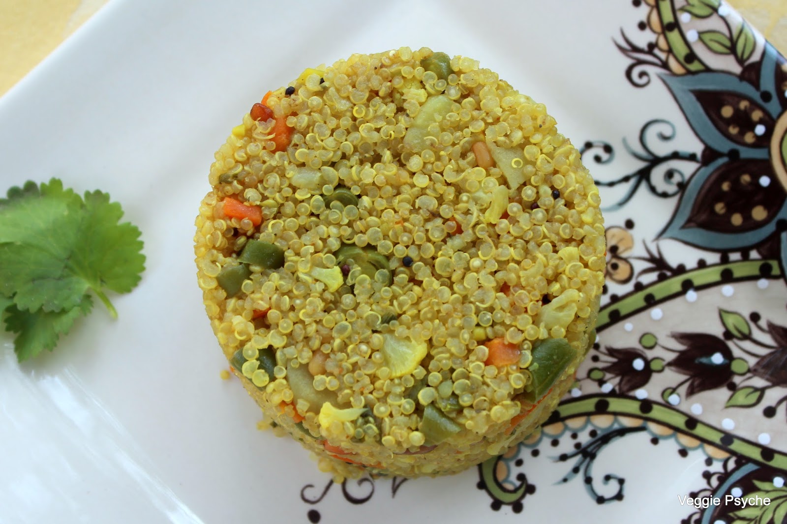 Veggie Psyche Quinoa Upma