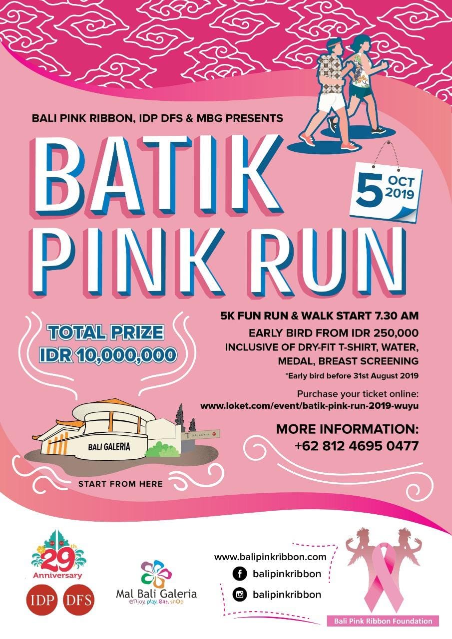 DFS Pink Batik Run • 2019 DFS Pink Batik Run • 2019