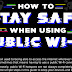 How to stay safe when using public Wi-Fi #infographic