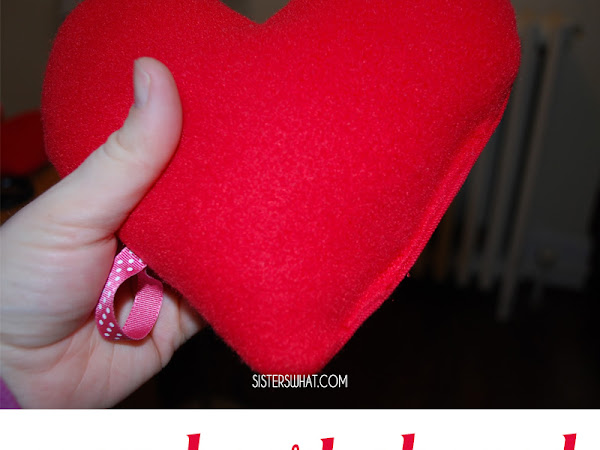 How to Sew Heart Shaped Hand Warmer