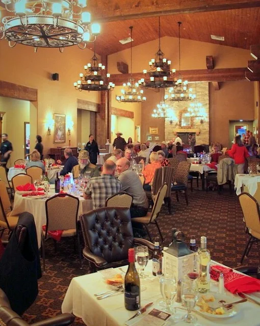 You'll love the grand dining experience at the Angel Fire resort.