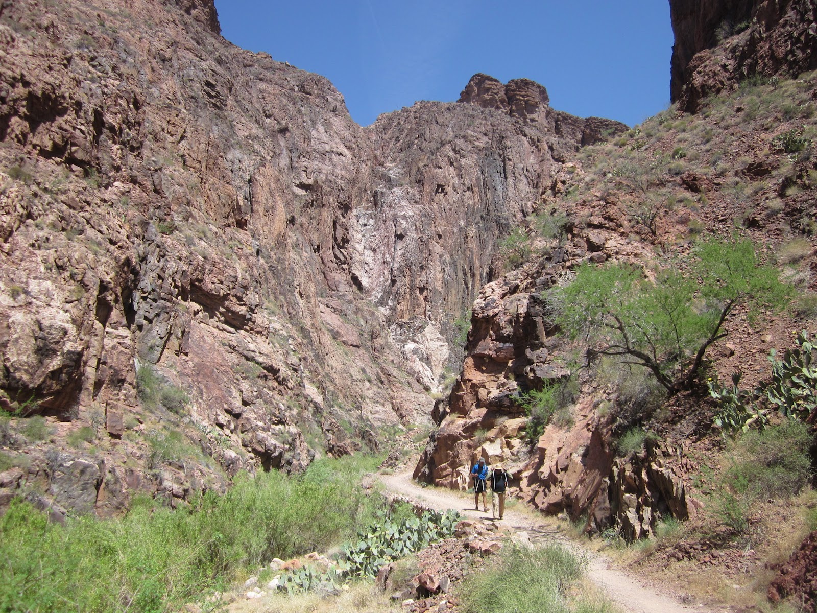 Ray's Retirement Grand Canyon Ribbon Falls to Phantom Ranch