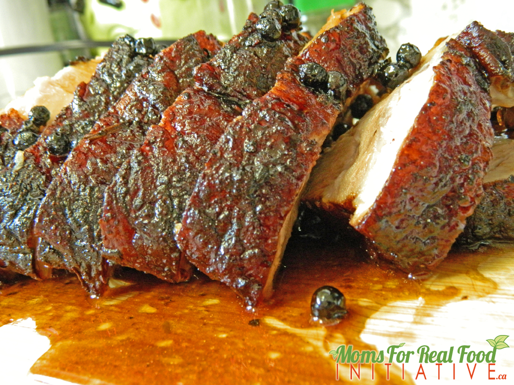 Moms, For Real Pork Loin Roast with Juniper Berries