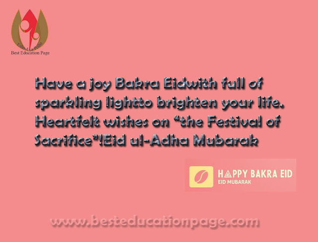 Have a joy Bakra Eidwith full of sparkling lightto brighten your life.Heartfelt wishes on “the Festival of Sacrifice”!Eid ul-Adha Mubarak