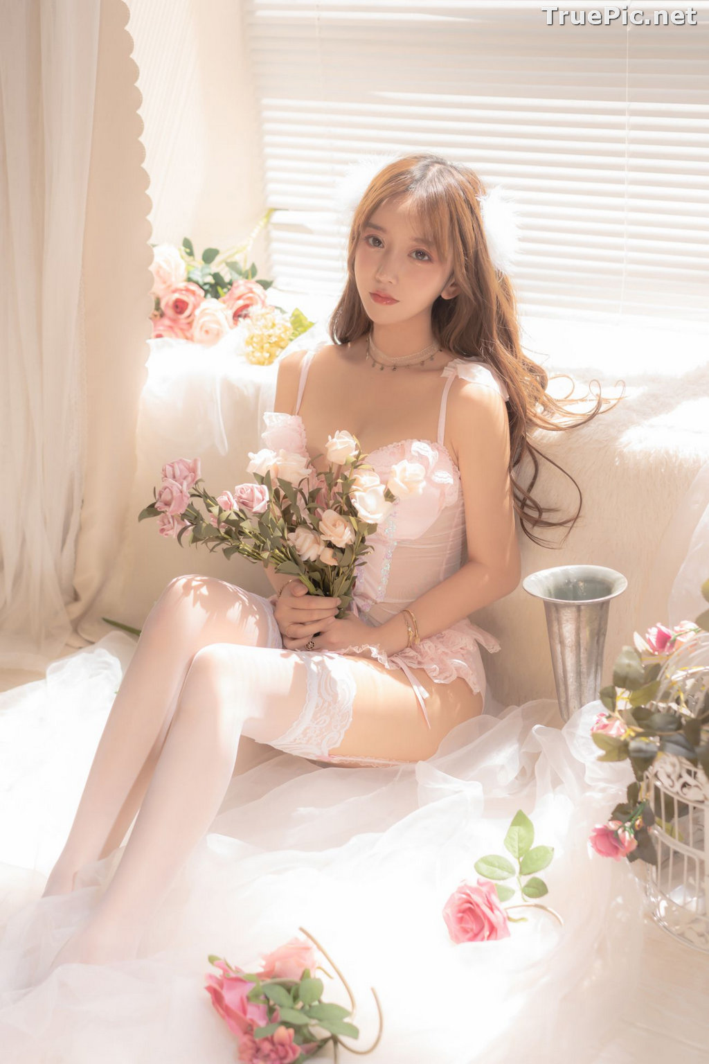 Image Chinese Cosplay Model - 过期米线线喵 (米線線sama) - Princess of Flowers - TruePic.net - Picture-12