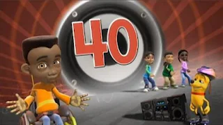 Traction Jackson counts to 40 in an animation. Sesame Street Preschool is Cool, Counting With Elmo