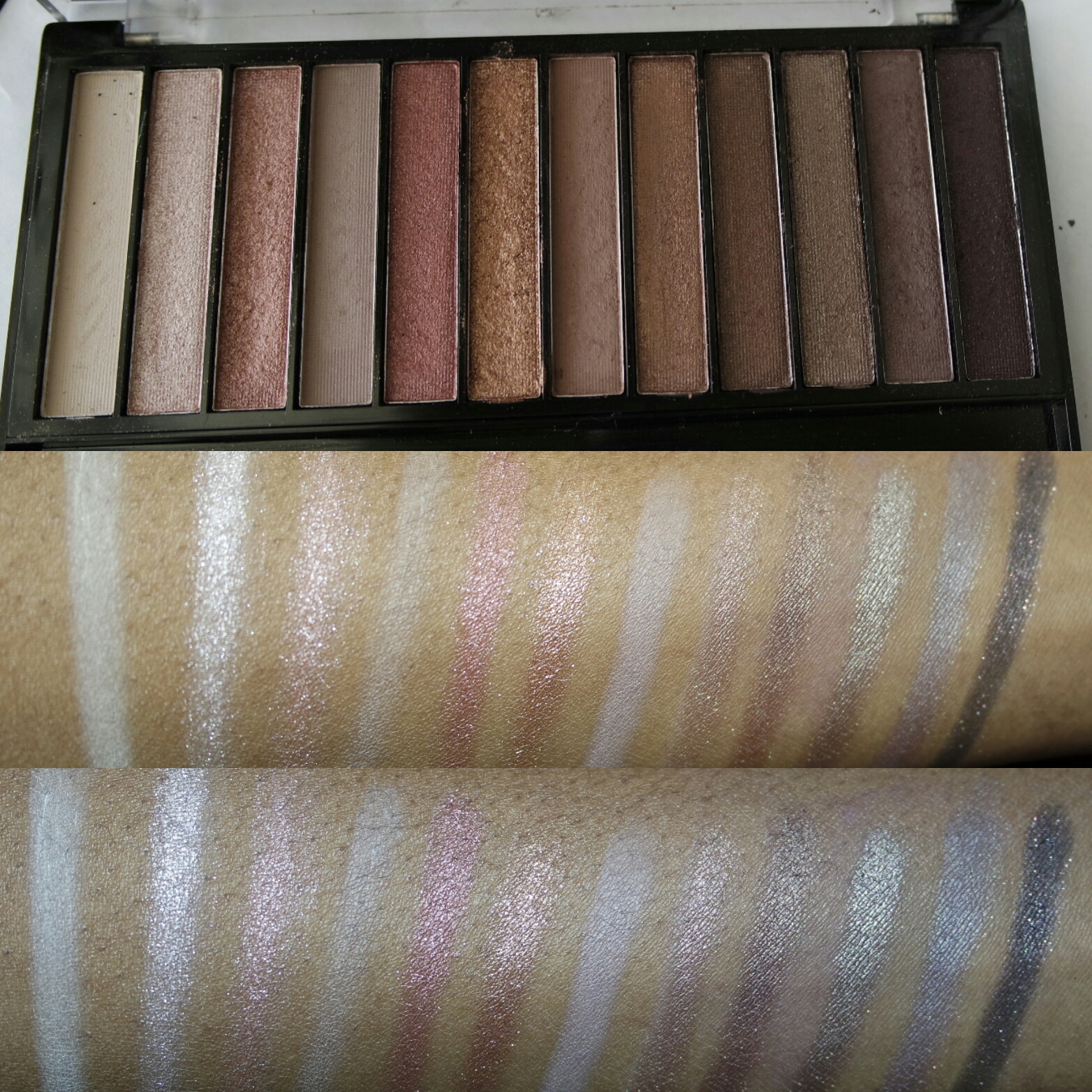 Review Makeup Revolution Redemption Iconic 3 Palette Swatches