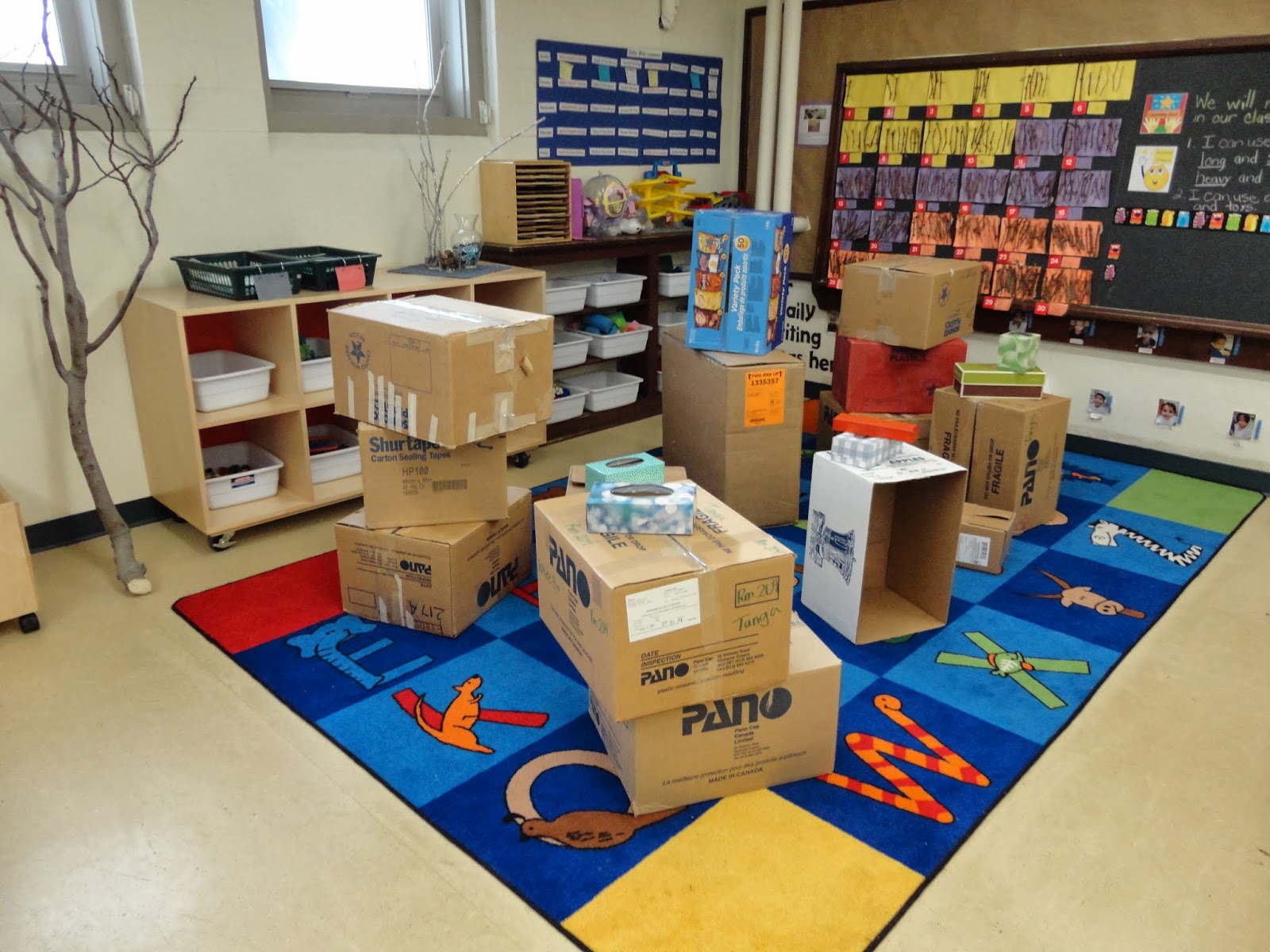 I LEARNED IT IN KINDERGARTEN!: Boxes Everywhere!