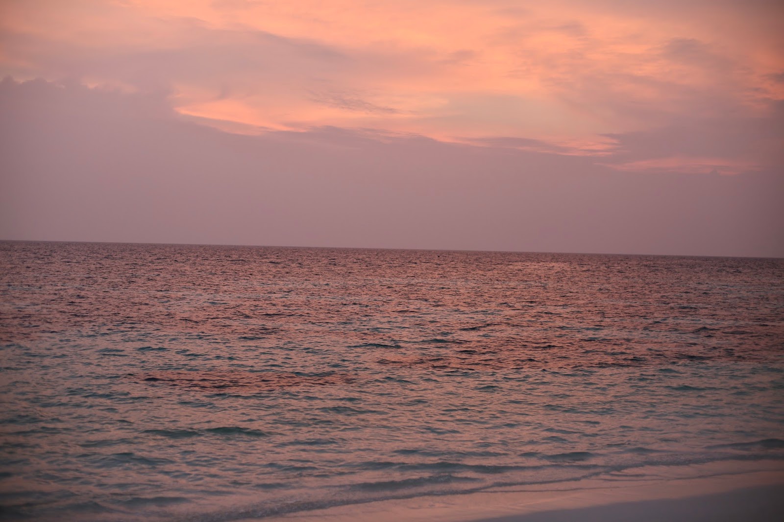 Maldives sunset