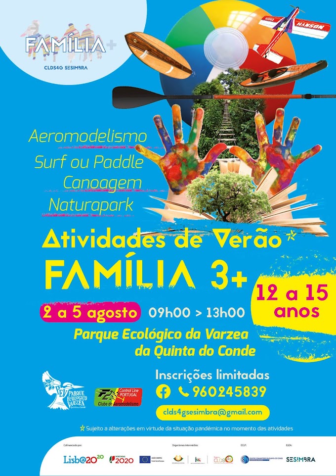 ACTIVIDADES DE VERÃO PARA JOVENS | 2-5 AGOSTO