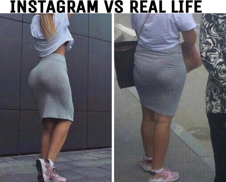 30 Epic Instagram Vs Real-Life Memes Proving How Fake Everything On ...