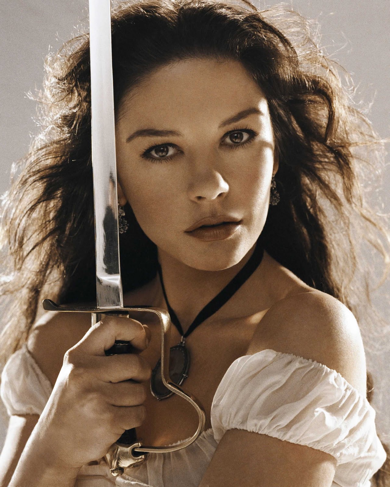 Celebrities, Movies and Games Catherine ZetaJones The Legend of Zorro 2005 Movie Stills
