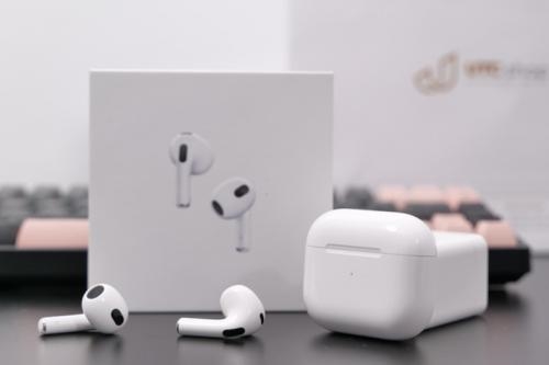 Tai Nghe Airpods 3 Mới Nhất, Công Nghệ Âm Thanh Vòm, Pop up, Chống Gập, Định Vị, Đổi Tên