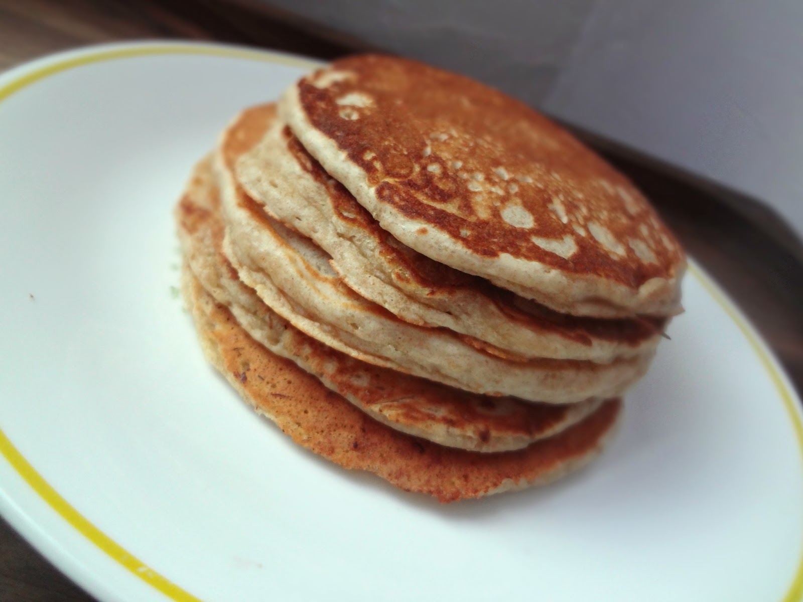 The Cooking Actress: Whole Wheat Brown Butter Pancakes