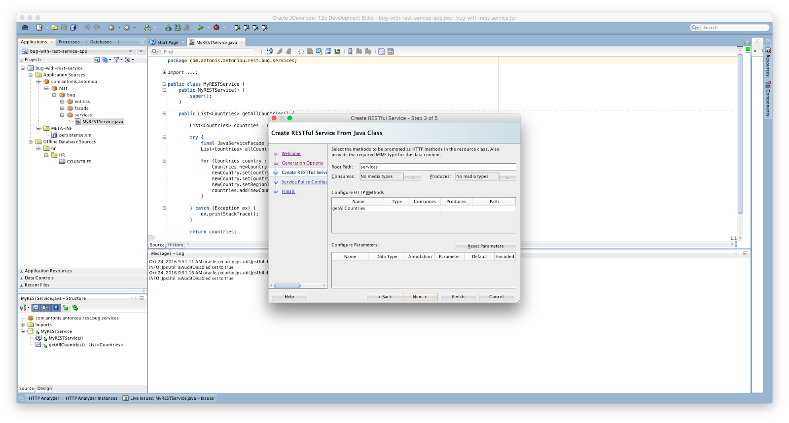 Antonis Antoniou's Blog REST Service Producing JSON & XML Response Bug