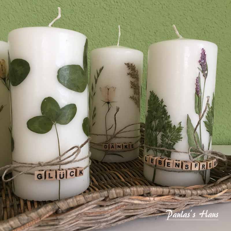 6 Stück Blumenkerzen Aus Sojawachs - Duftende Nelkenkerzen Für Romantik & Deko