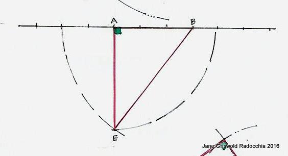 Drawing Lines With Triangle Combination : Jane griswold radocchia practical geometry drawing the