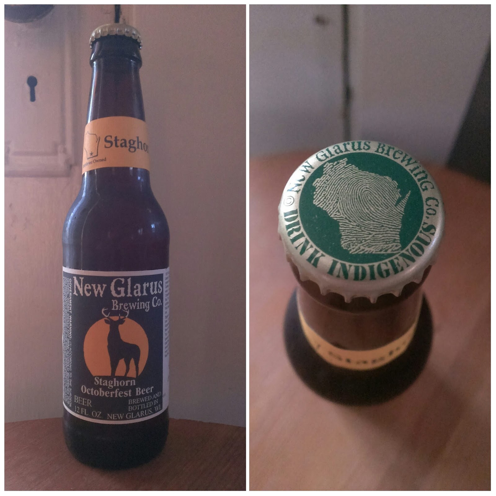 John's Beer Blog 4/15/16 New Glarus Brewing Company's Staghorn
