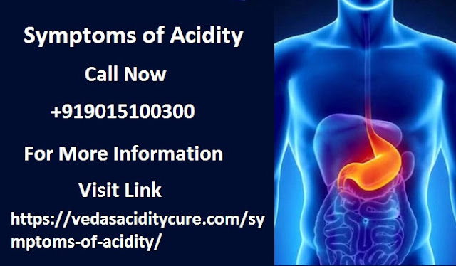 Symptoms of Acidity