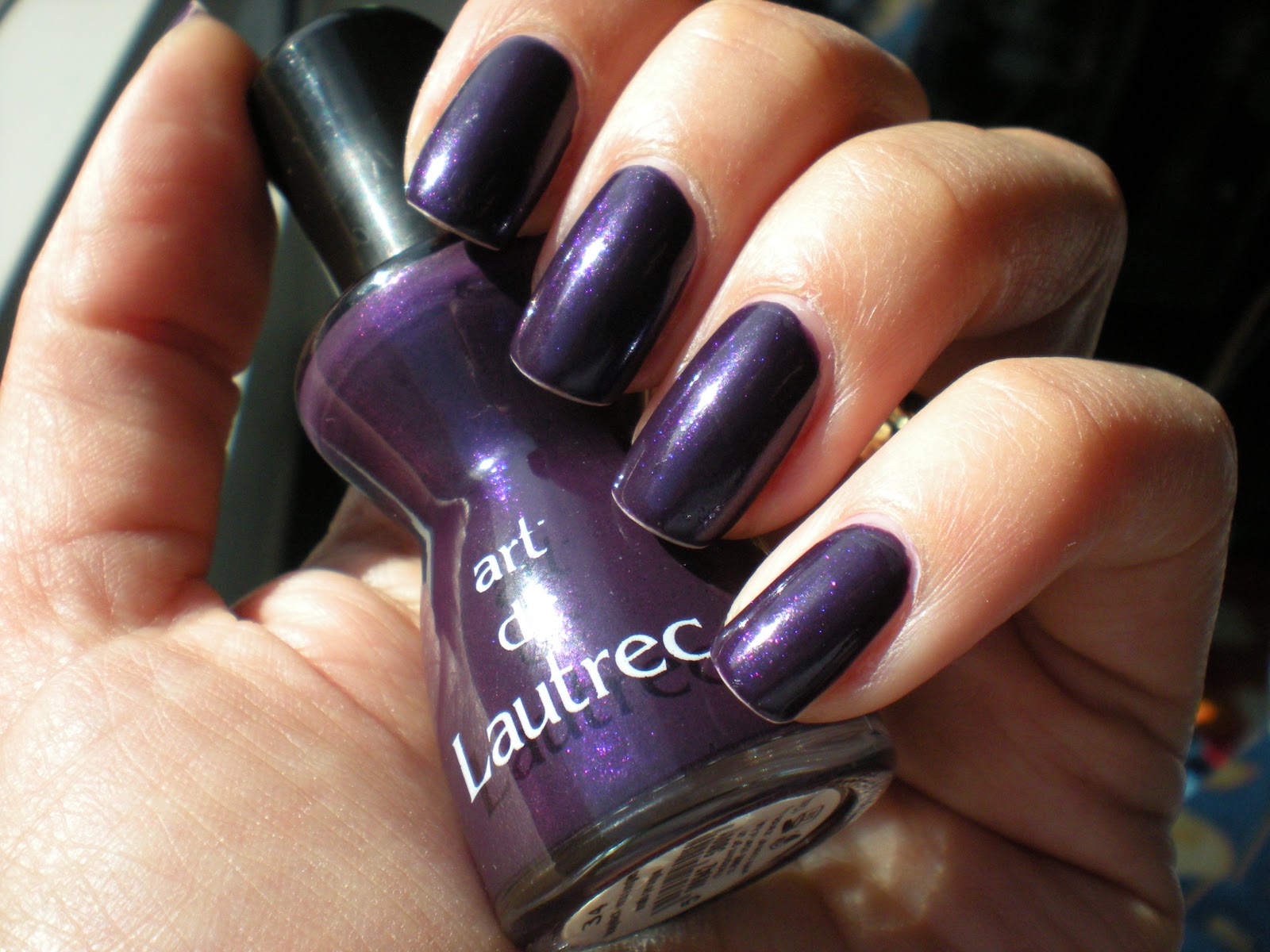 NOTD Art de Lautrec N°34 Dark deep purple / Polished Polyglot