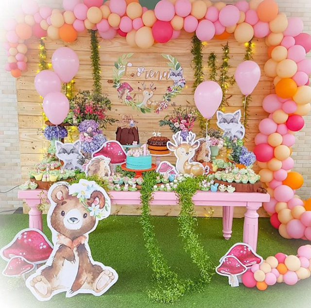 12 Ideas de bosque encantado para tu fiesta de cumpleaños