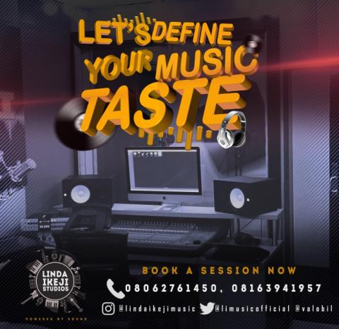 d Let's define your music taste at Linda Ikeji studios!