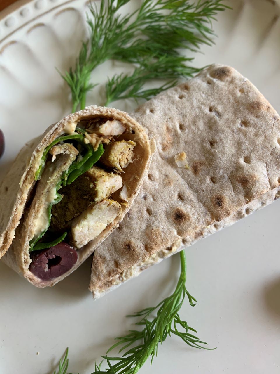 Quick & Easy Grilled Chicken Flatbread Sandwich My WAHM Plan