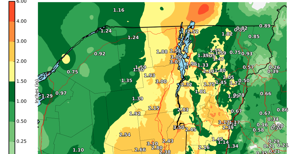 Addison County Weather Watchers VT August Recap