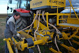Massey Ferguson 7626 Dyna 6 - Fendt 718 & Claydon Hybrid Seed Drill