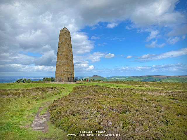 Captain cooks monument Roseberry Topping walk cleveland way