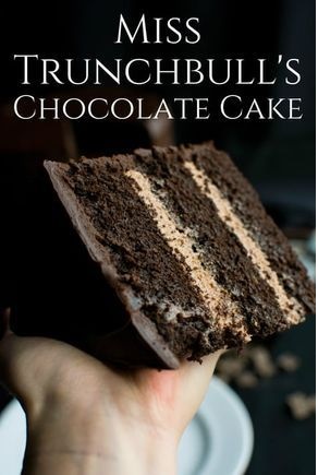 Miss Trunchbull’s Chocolate Cake