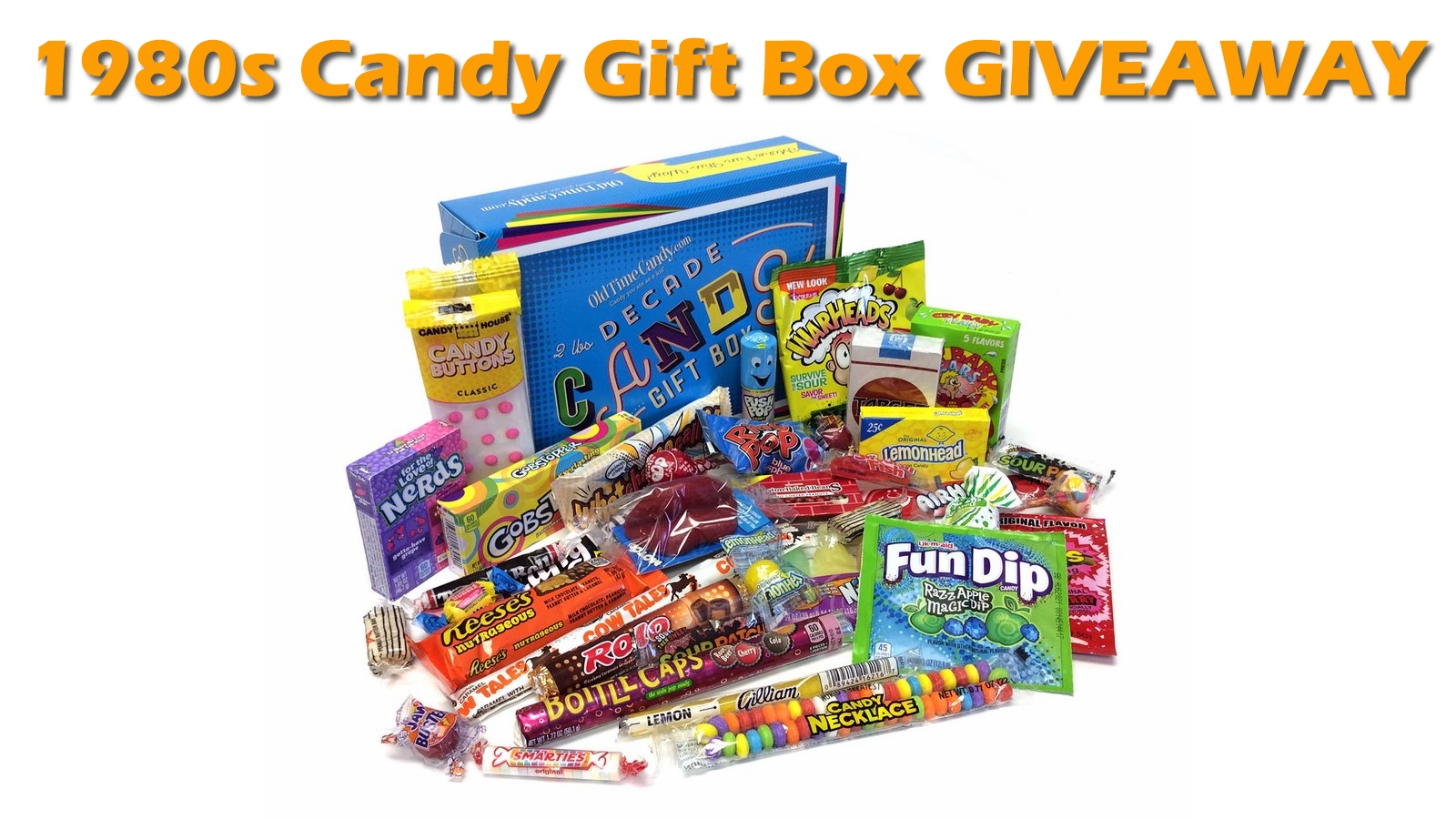 GIVEAWAY Win an Old Time Candy '80s Themed Gift Box