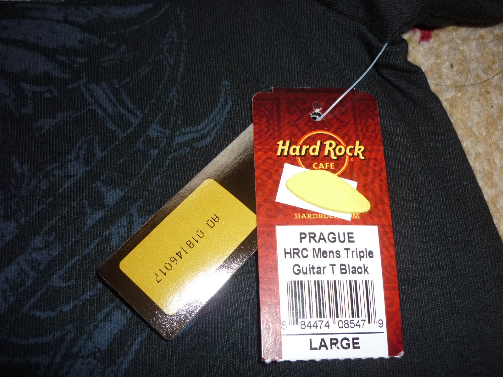 Hard Rock Cafe Prag T Shirt Preis 24 Jam Shopping: Hard Rock Cafe 'Prague' T-shirt
