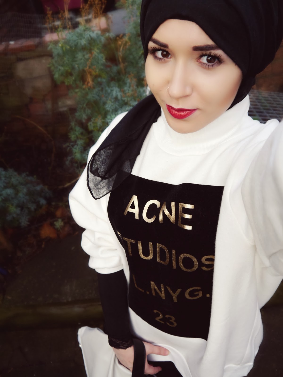 OOTD : Acne Sweater - NABIILABEE