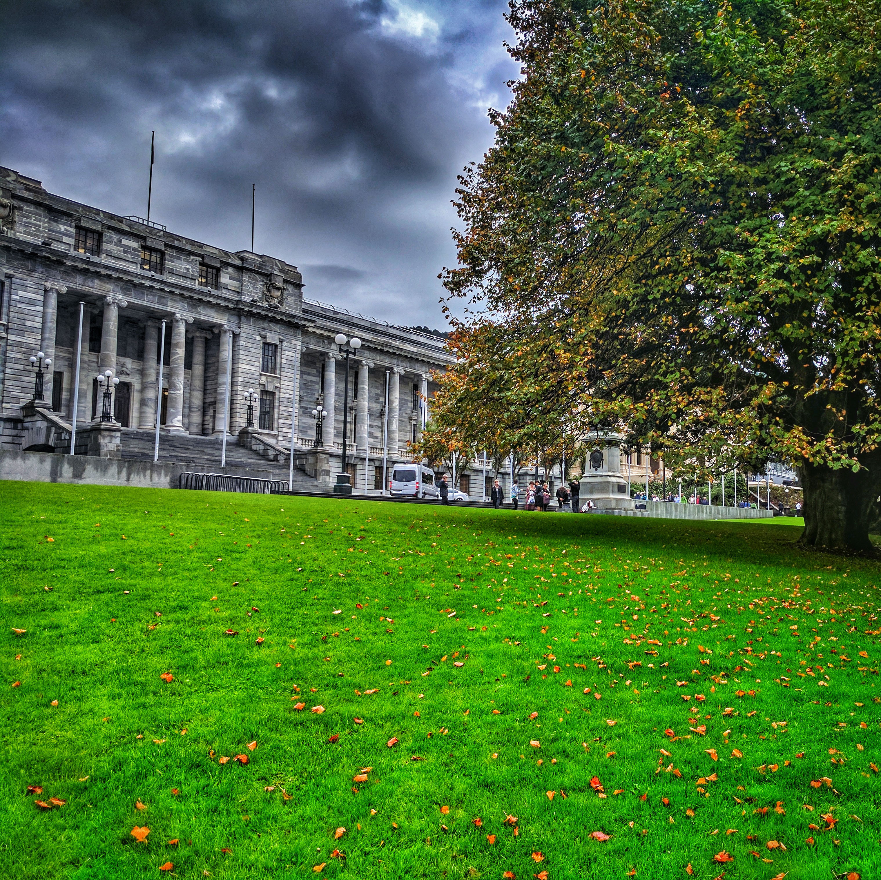 NZ Parliament grounds