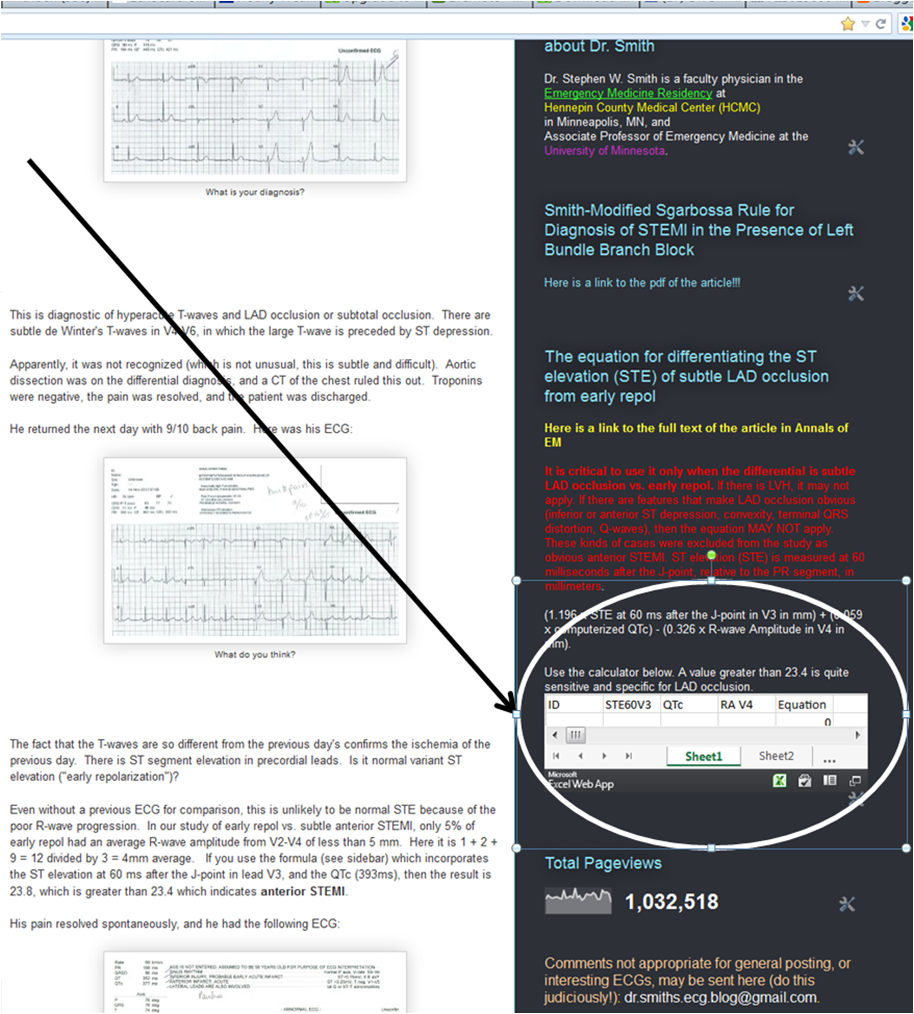 Dr. Smith's ECG Blog 2012