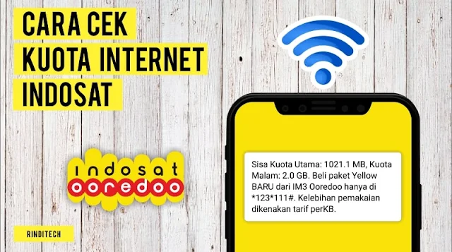 Cara Cek Kuota Internet Indosat Ooredoo