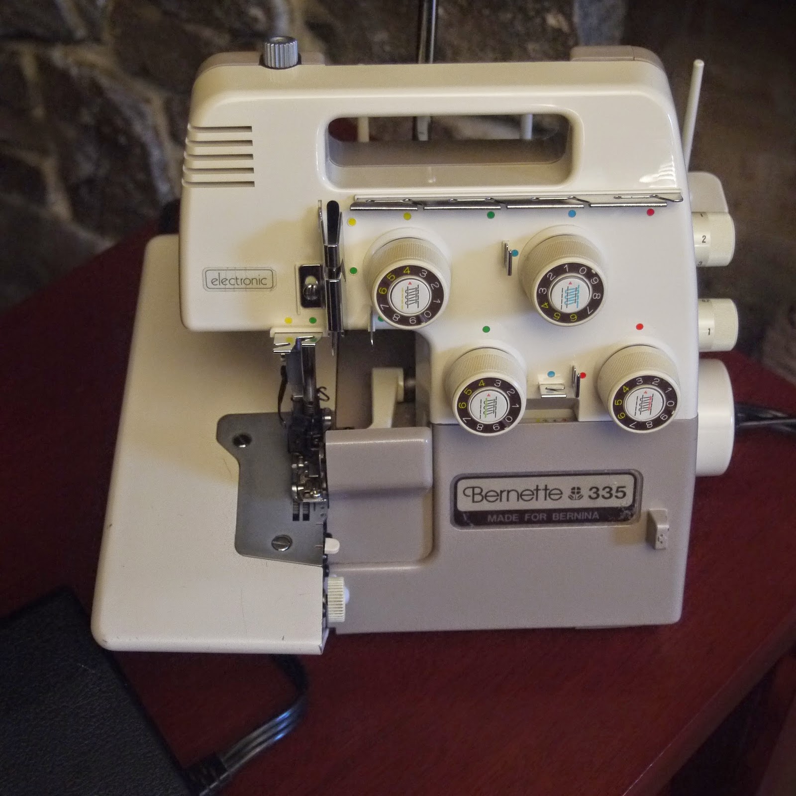 Tight Acres: Bernina Bernette MO-335 5-Thread Overlocking Machine