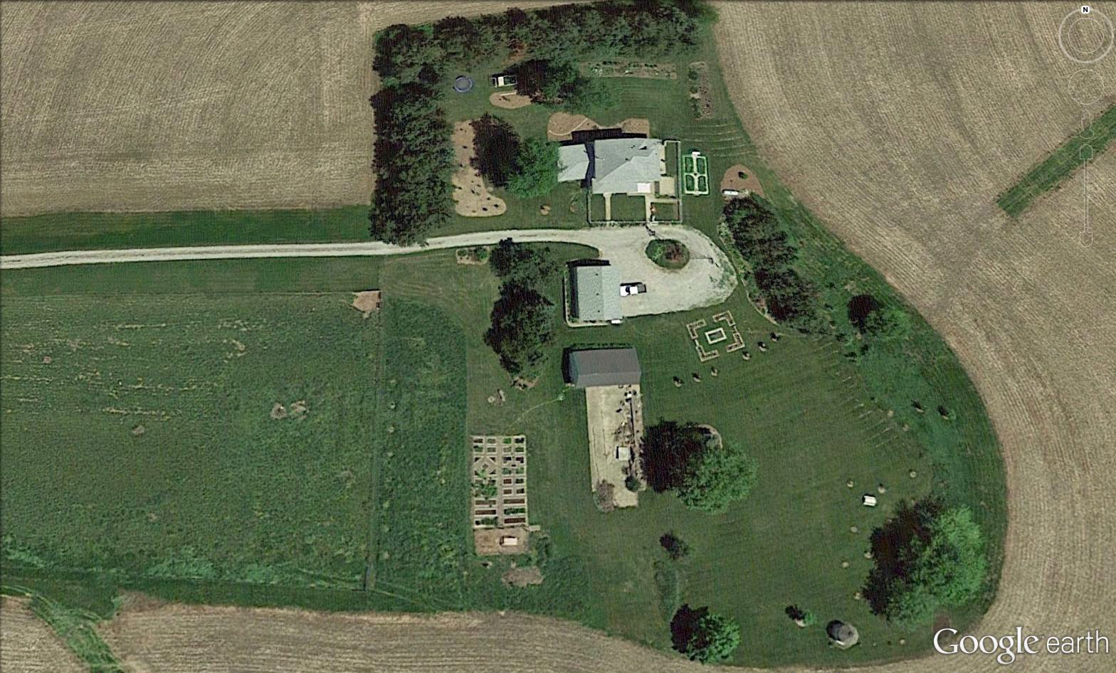 Garden Fancy: A New Google Earth Aerial Photo! Garden Fancy: A New Google Earth Aerial Photo!
