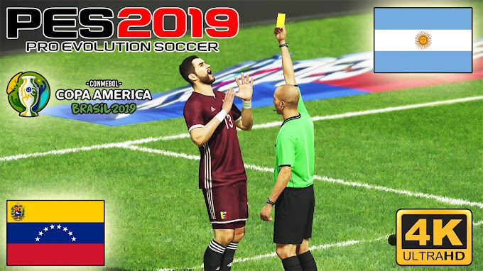 PES 2019 | Venezuela vs Argentina | Copa  America | PC GamePlaySSS