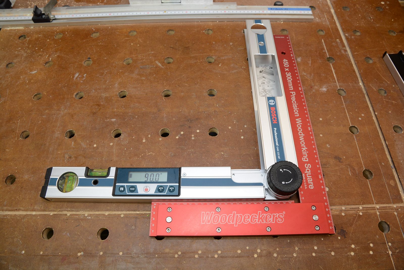 Michas Holzblog Neuzugang In Der Werkstatt Bosch Gam 2 Mf Winkelmesser