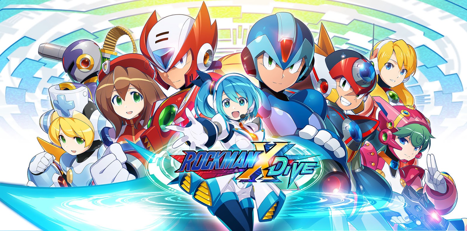 Rockman Corner Rockman X Dive Official site and PreRegistrations Open
