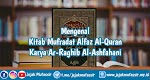 Mengenal Kitab Mufradat Alfaz Al-Quran Karya Ar-Raghib Al-Ashfahani Mengenal Kitab Mufradat Alfaz Al-Quran Karya Ar-Raghib Al-Ashfahani