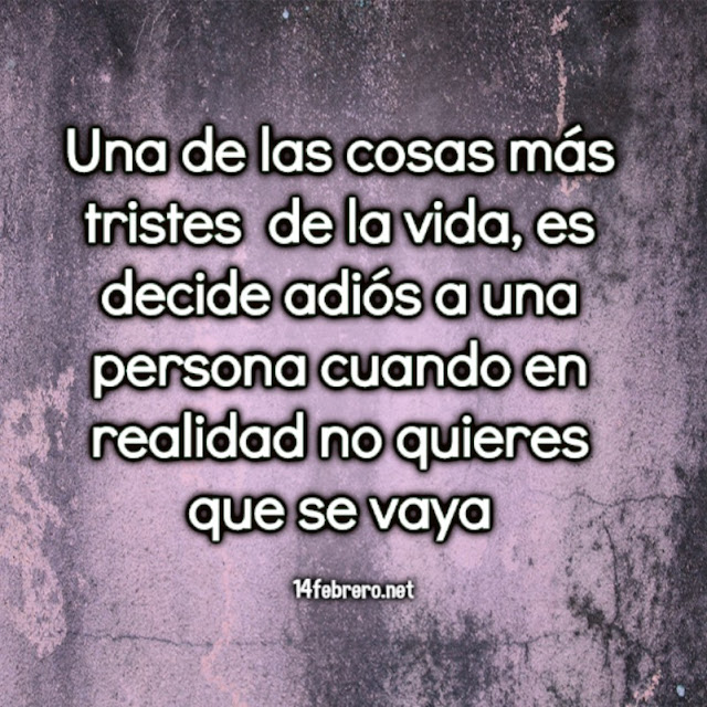 Frases de rupturas y adiós - 14 febrero