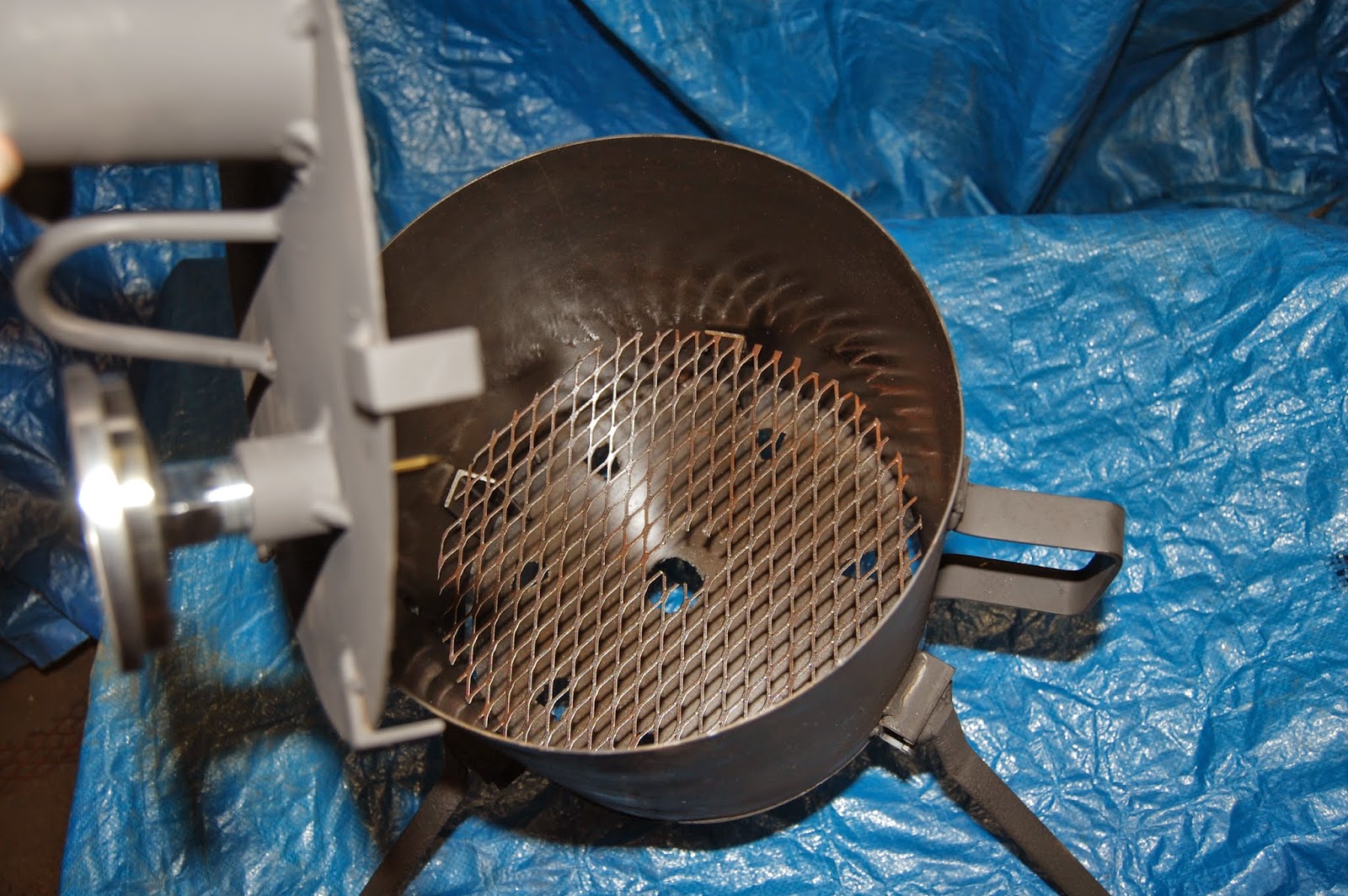 Orchem Pumps Ultimate Portable Fire Ring, Cooking and Smoker Station