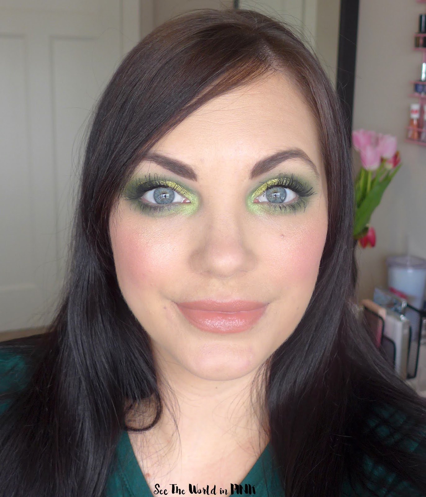 st patrick day makeup look