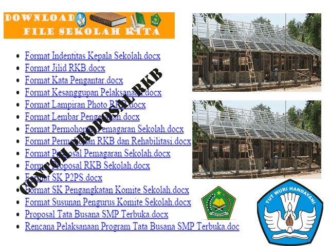 Contoh Proposal Permohonan Bantuan Pengadaan Ruang Kelas Baru (RKB) Sejalan dengan Program Pemerintah Khususnya disektor Pendidikan Dasar dengan Program Waji Contoh Proposal Permohonan Bantuan Pengadaan Ruang Kelas Baru (RKB)